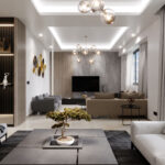پروژه طراحی داخلی آپارتمان کوی فراز